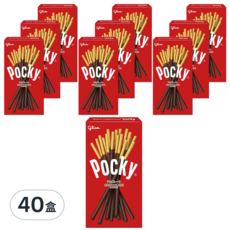 glico 格力高 Pocky 百奇 巧克力棒, 27g, 40盒