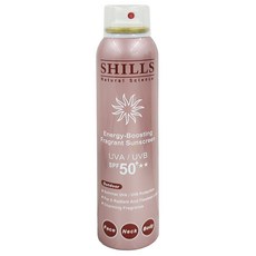SHILLS 舒兒絲 很耐曬超清爽香氛美肌美白防曬冰鎮噴霧 180ml, SPF50+，戶外防曬首選, 1瓶