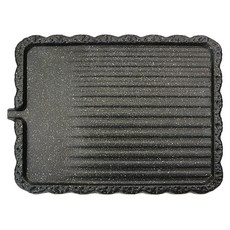 鑄鐵方形烤盤 7mm, M(38*28.6*3cm), 1個