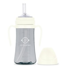 그로미미 PPSU 빨대컵 300ml, 1개, 화이트 화이트, 1개, 300ml