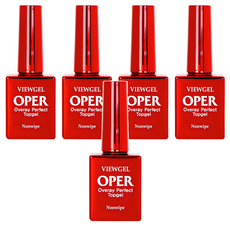 뷰젤 OPER 오버레이 오빠 탑 젤, 10ml, 5개