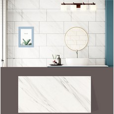 예쏘데코 유광대리석 타일시트지 5p, 01 3060ML02