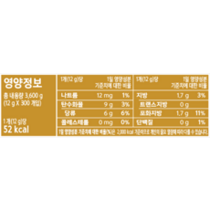 테이스터스초이스 오리지날 커피믹스, 12g, 300개입, 1개