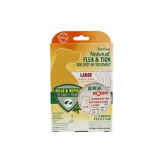 TROPICLEAN 蚤蜱逃 驅蚤滴劑，大型犬用，4入組，有效驅離蚤蜱, 大型犬, 20ml, 1盒
