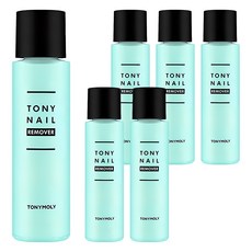 TONYMOLY Tony Nail卸甲液, 6個, 150ml