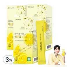 닥터린 유기농 NFC 레몬즙, 280g, 3개