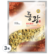 동광종합물산 노근 인도네시아산, 600g, 3개