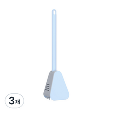 꼬까 골프변기솔 브러쉬, 04 아이스블루, 3개