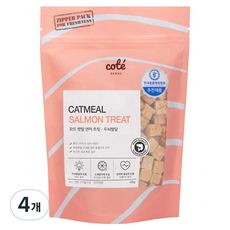 꼬뜨 캣밀 트릿 동결건조간식, 연어, 120g, 4개