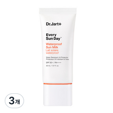 닥터자르트 에브리 선 데이 워터프루프 선 밀크 SPF50+ PA++++, 30ml, 3개