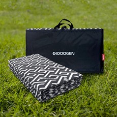 IDOOGEN 折疊圖案抓絨折疊露營墊