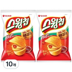 스윙칩 볶음고추장맛, 60g, 10개