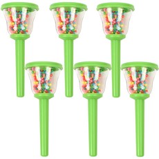 Oz Toy嬰兒沙鈴 6入, 綠色