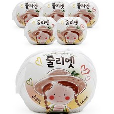 필립섬유 쎄비 줄리엣 뜨개실 30g 6p, 1 흰색, 6개