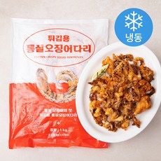 가라아게 통살 오징어다리 튀김용 (냉동), 1kg, 1개