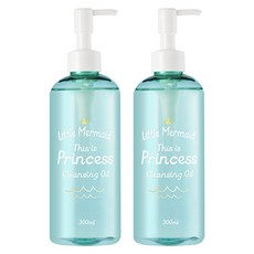 뷰티레시피 리틀머메이드 디스 이즈 프린세스 클렌징오일, 300ml, 2개