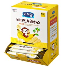 일동후디스 아동용 아이얌 비타민 A 바나나웨하스 6g x 50p, 바나나맛, 1개