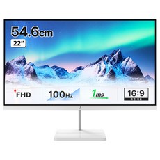 주연테크 FHD 100Hz 화이트 모니터