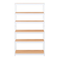 스피드랙 V2 양면합판 선반 6단 1200 x 400 x 2100 mm