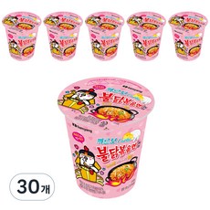 삼양 컵 까르보 불닭볶음면 80g, 30개