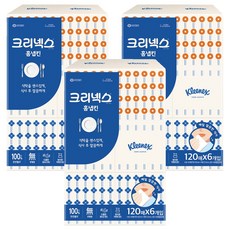 Kleenex 舒潔 抽取式餐巾紙, 混色, 18盒, 120張