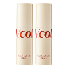ma nyo 魔女工廠 V.collagen Heart Fit多效保濕棒, 10g, 2個
