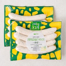 목우촌 레몬파슬리 부어스트, 240g, 2개