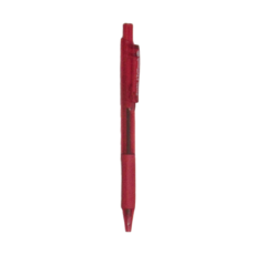 Double A 滑溜原子筆-紅, 0.5 mm, 1盒
