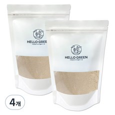 헬로우그린 볶은 미강 가루, 4개, 1kg