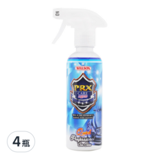 Willson PRX 光澤液態護膜蠟, 快速烤漆保護, 提升光澤, 抗UV, 不殘留水痕, 300ml, 4瓶