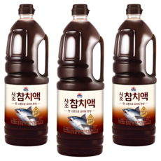 사조 참치액, 2.1kg, 3개