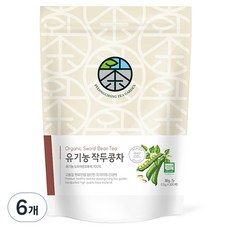 평창다원 유기농 작두콩차 삼각티백, 1.5g, 20개입, 6개