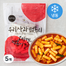 오마뎅 우리사과 떡볶이 (냉동), 462g, 5개