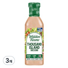 월든팜스 사우전드 아일랜드 드레싱, 3개, 355ml