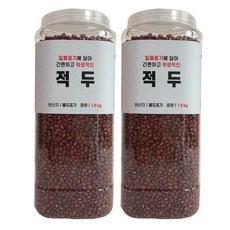 대한농산 통에담은 적두, 1.8kg, 2개