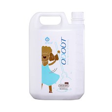 ODOUT 臭味滾 狗狗專用地板清潔劑 4000ML, 清新無味 強效清潔, 適合多種材質地板, 4L, 1桶