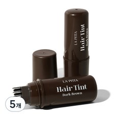 라피타 새치커버 타투 헤어틴트 10ml, 다크브라운, 5개