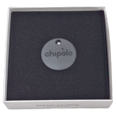 Chipolo ONE SPOT 防丟小幫手，蘋果迷設計，支援蘋果「尋找」功能，IPX5防水等級, S1-BKiPhone 專用版, 1個