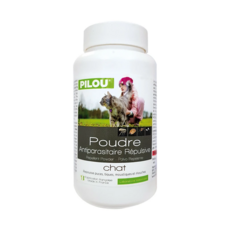 Pilou 皮樂 防蚤除臭乾洗粉 貓用 150g 法國原廠製造, 1罐
