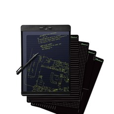 부기보드 전자노트 사무용 태블릿 블랙보드 23 x 32.6 cm, 블랙