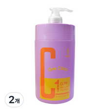 clpp 극손상모 전용 트린트먼트 CLPP 헤어팩, 2개, 1000ml