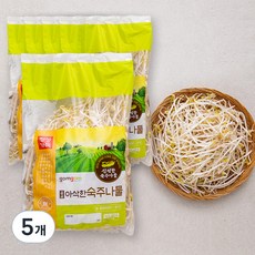 곰곰 아삭한 숙주나물, 500g, 5개