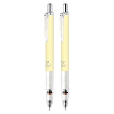 제브라 델가드 파스텔 샤프 소프트옐로우, 0.5mm, 2개