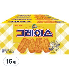 크라운 그레이스, 85g, 16개