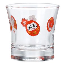 TOYO-SASAKI GLASS 東洋佐佐木 玻璃清酒杯, 福神達摩, 1個