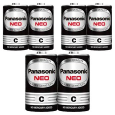 Panasonic 錳乾電池 2號, 2顆, 3組