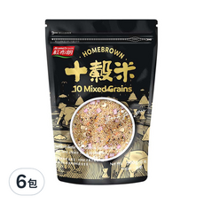 HomeBrown 紅布朗 十穀米 900公克, 900g, 6包