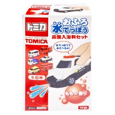 targa TOMICA 特種車輛沐浴球，全6種 碳酸入浴料, 966563, 1盒