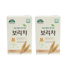 오가닉스토리 국산 발아 유기농 보리차 10개입, 100g, 2개, 10개