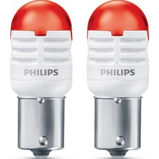 필립스 얼티논 프로 3000 LED 더블 LED 브레이크등, 레드, P21/5W, 1개